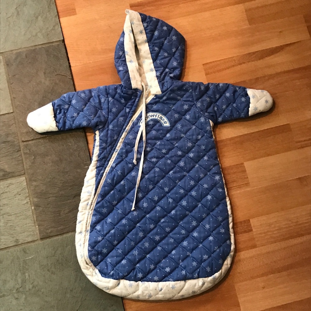 Carter's Newborn Blue Snowsuit